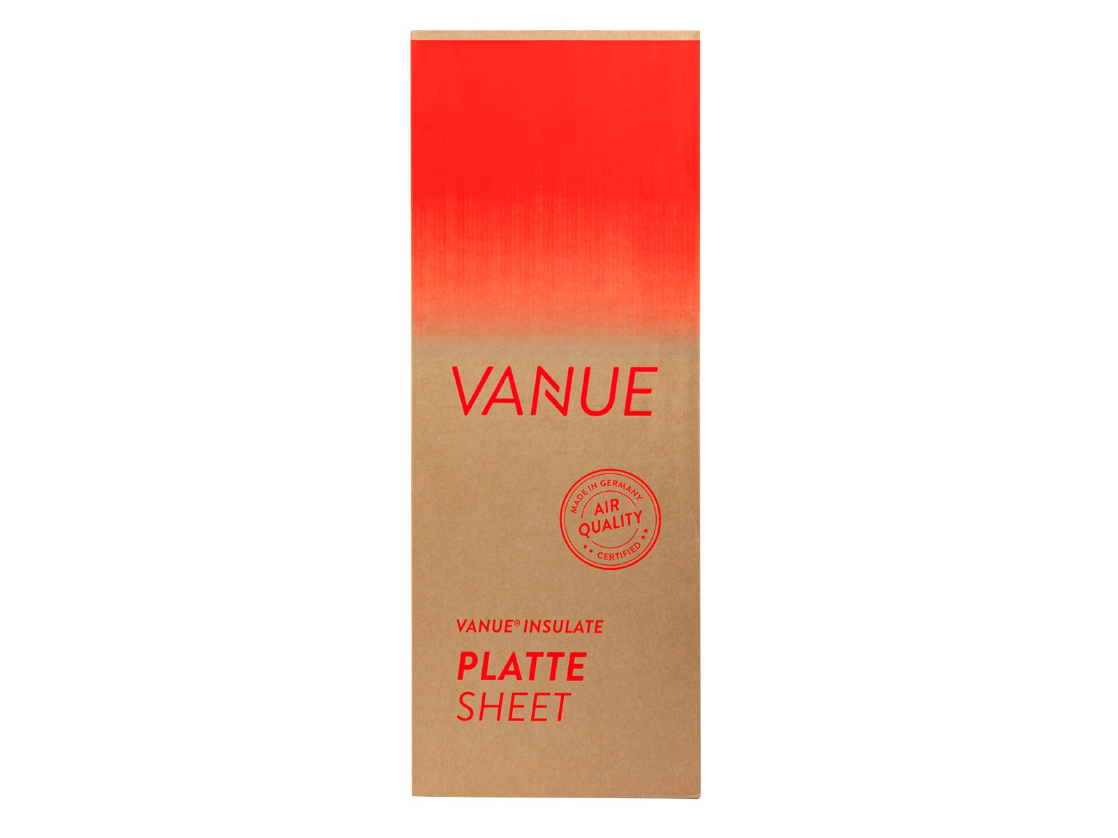Half carton VANUE® INSULATE sheet 19 mm 3 m²